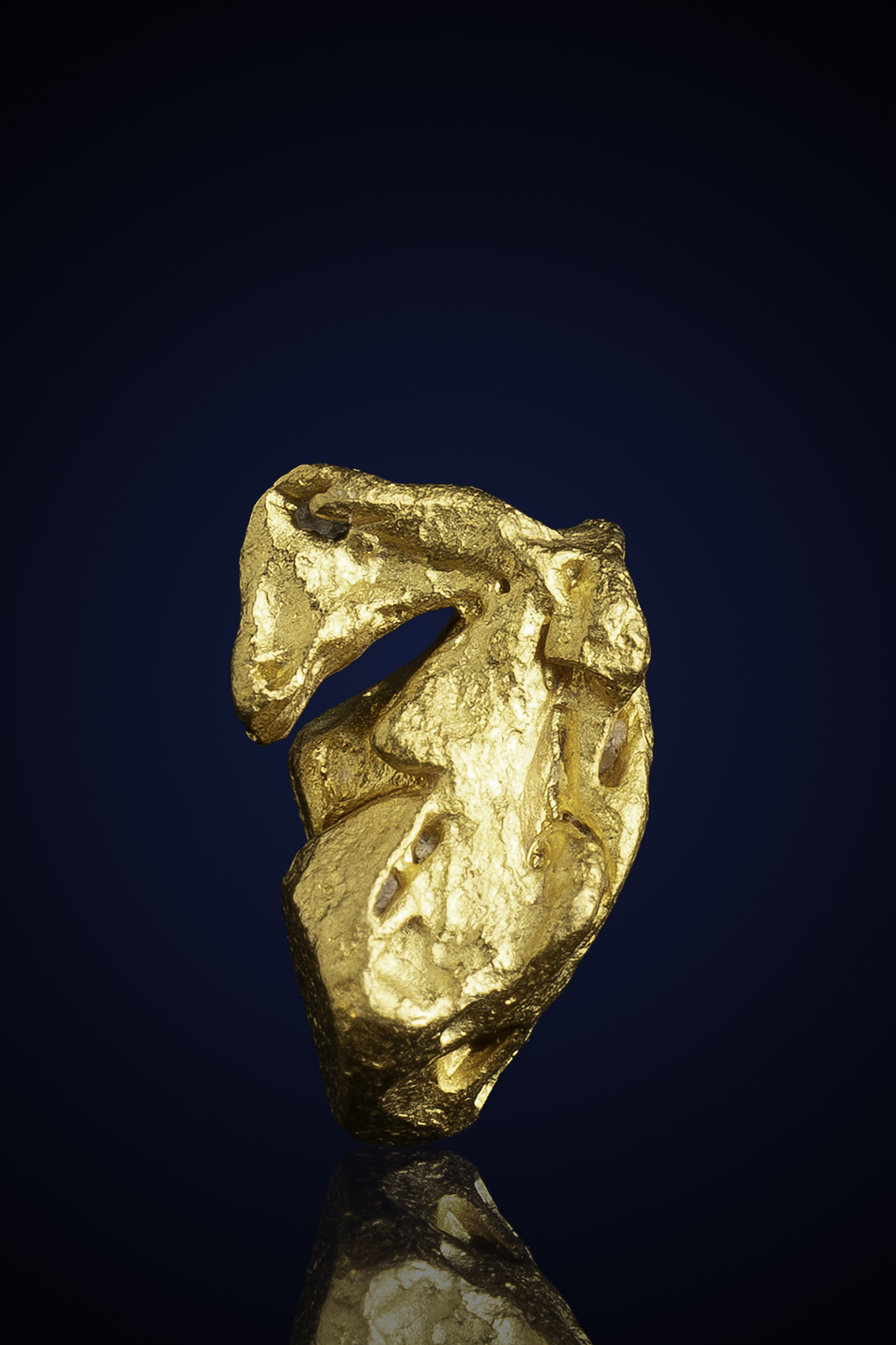 (image for) Magnificent, Organic Natural Gold Nugget - Venezuela - 2.78 grams